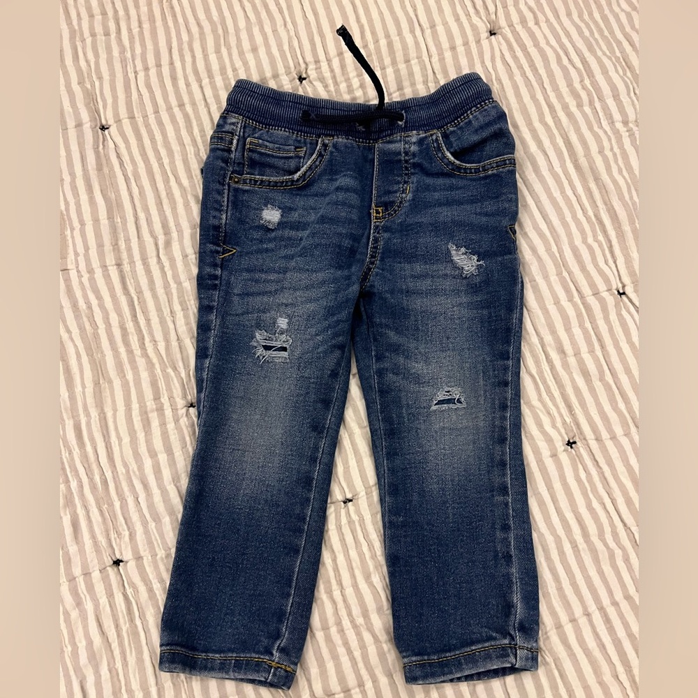 2T Cat & Jack Distressed Jeans